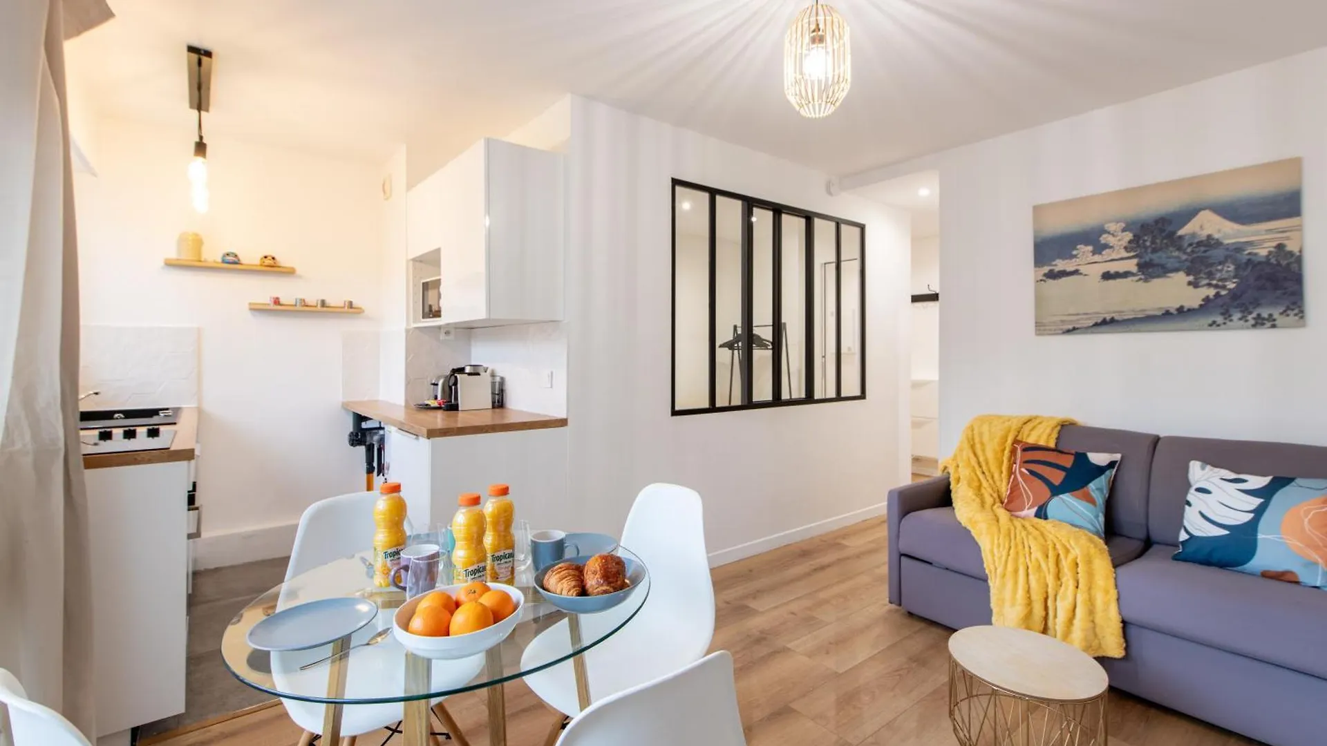 Apartmán Amazing Deal - Central Location Near The Metro, Modern Amenities And Style Paříž